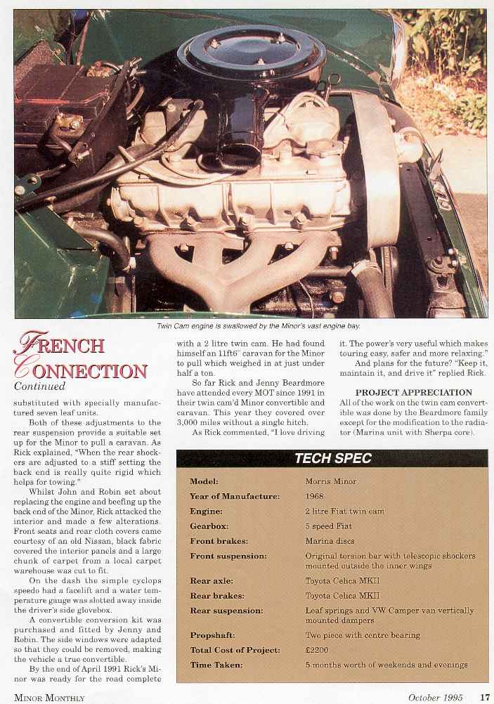 Dad`s Convertible Magazine Article (page 5)