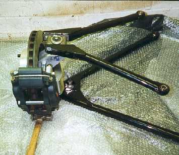 Assembled front suspension